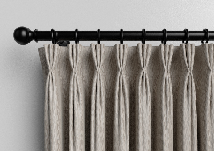 Dew Drop, Metallic Taupe - Made to Measure Curtains - Image 11